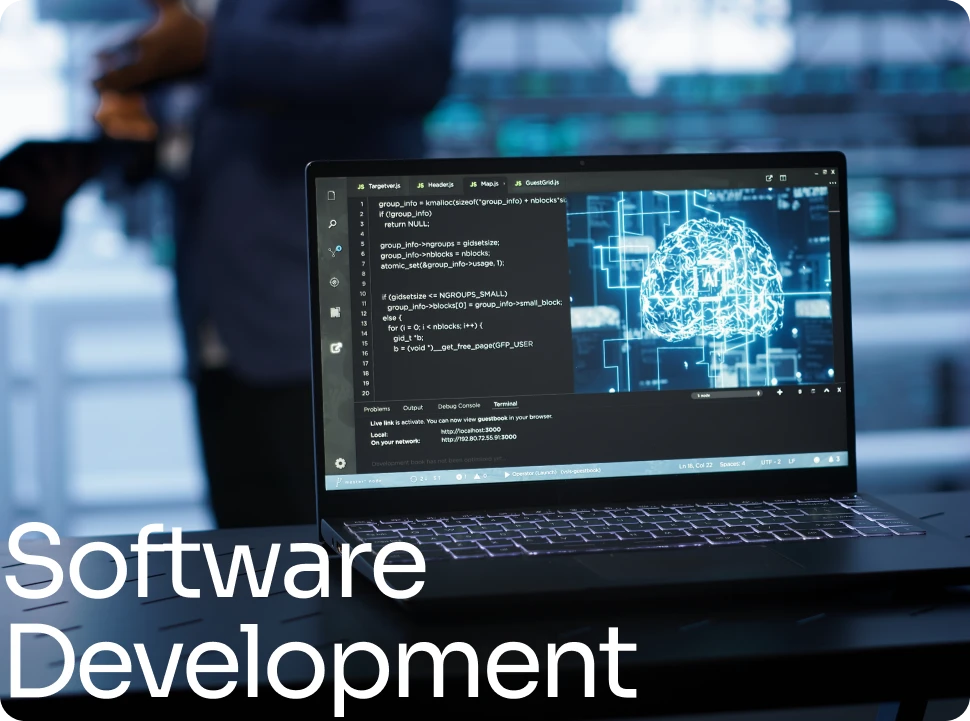 Whether you’re a startup building your first product or an enterprise modernizing legacy systems,  we craft high-quality software that blends clean architecture with real-world usability.